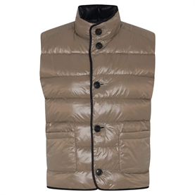 Heartmade Beket Vest, Black/Walnut